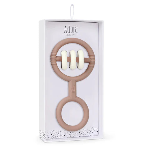 Adora Teether - Rattle Mauve