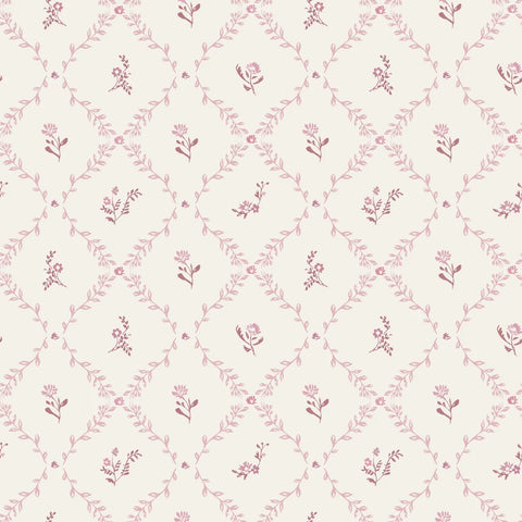 Little Threads Lovey - Mauve Lattice