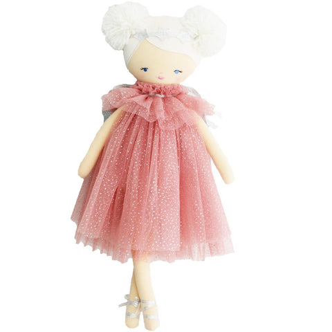 Alimrose Ava Angel Doll - Blush/Silver