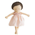 Alimrose Baby Daisy Doll Pink Stripe