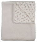 Peluche Blossom Lux Fur Blanket - Rose