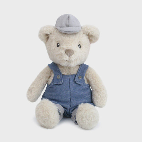Mon Ami Bears - Eddie Blue Overalls
