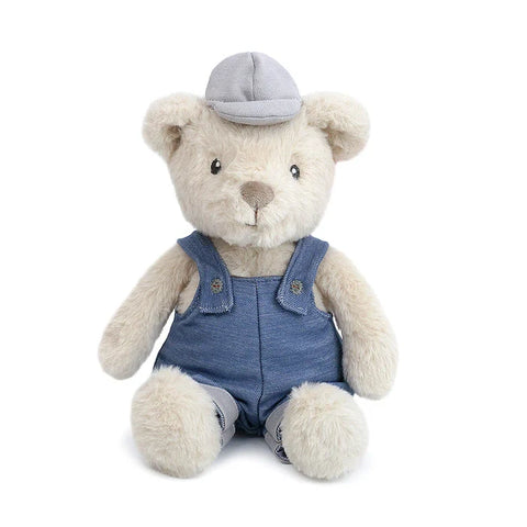 Mon Ami Bears - Eddie Blue Overalls