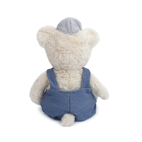 Mon Ami Bears - Eddie Blue Overalls