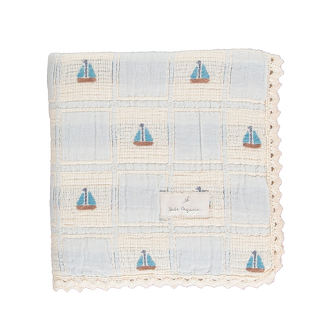 Bebe Organic Atlantic Boat Blanket