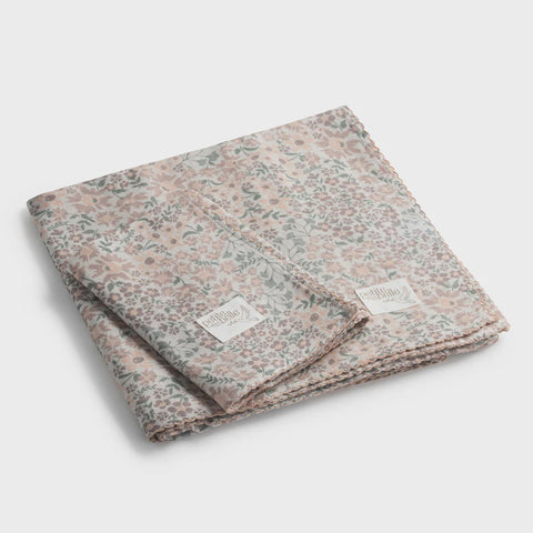 Petite Belle Swaddle & Burp Cloth Set - Liberty Floral
