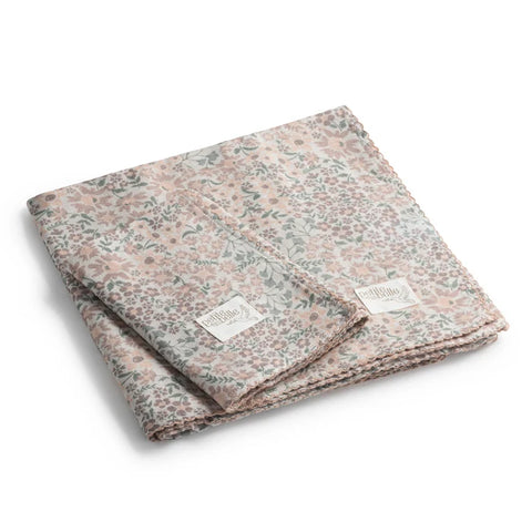 Petite Belle Swaddle & Burp Cloth Set - Liberty Floral