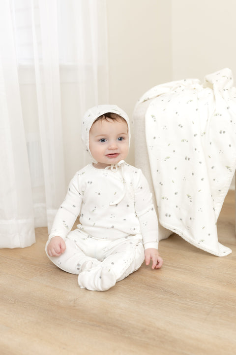 Bee and Dee Sweet Berry Footie - lifestyle