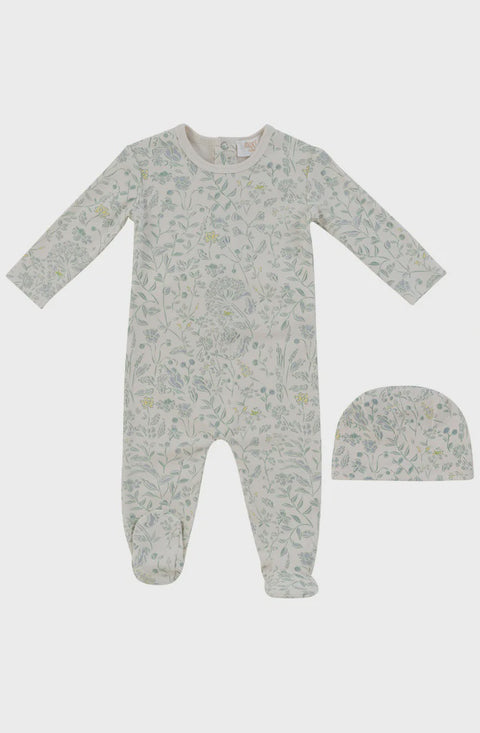 Kipp Baby Sprout Footie + Hat/TD3346RH