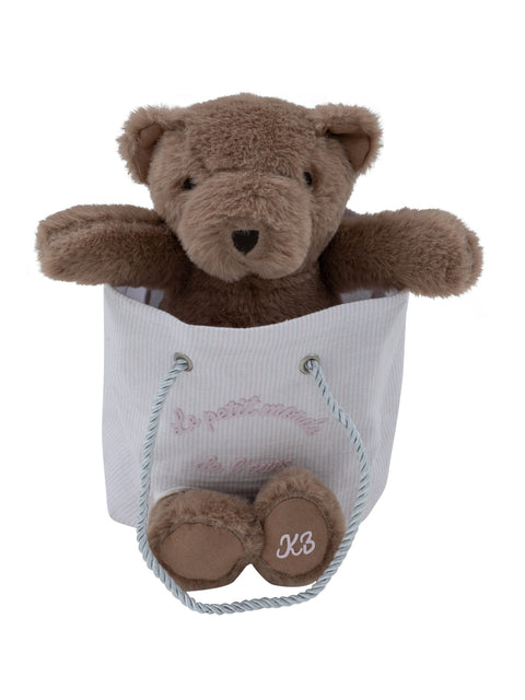 Kipp Baby Petit Ours Teddy in Bag - Pink