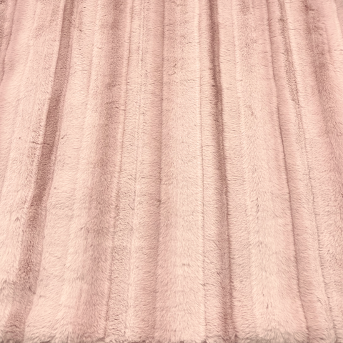 Kidu Fur Blanket - Wave Pink