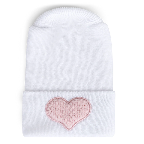 Adora Hospital Hat - Heart Weave Mini Blush