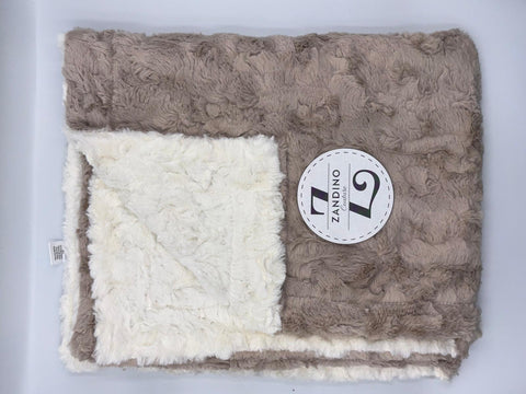 Zandino Fur Blanket - Neutral Beige Owen