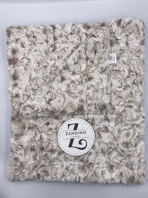 Zandino Fur Blanket - Neutral Beige Mia