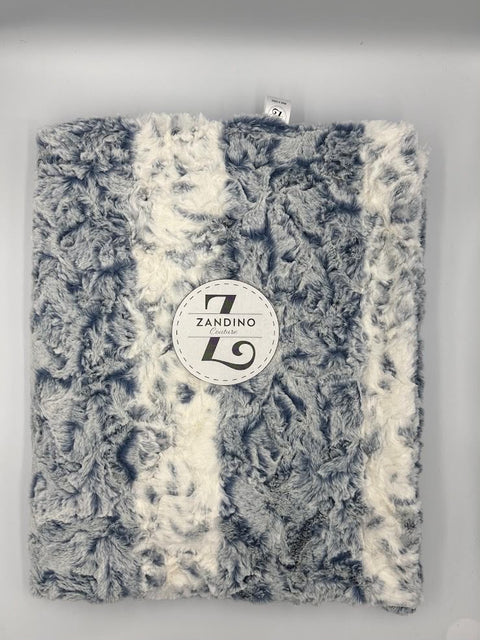 Zandino Fur Blanket - Boy Thrna Blue