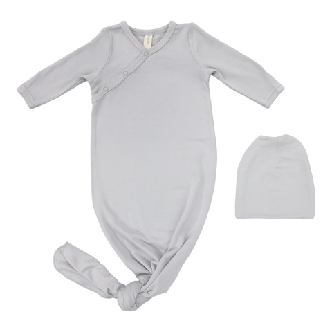 Lilette Baby Gown Set - Pale Blue