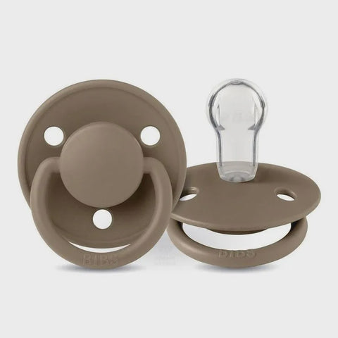 Bibs De Lux Silicone Pacifier - Dark Oak