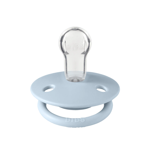 Bibs De Lux Silicone Pacifier - Baby Blue