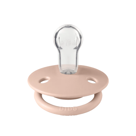 Bibs De Lux Silicone Pacifier 2pack - Ivory,Blush