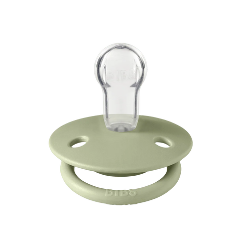 Bibs De Lux Silicone Pacifier 2pack - Ivory,Sage