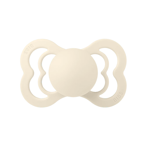 Bibs Supreme Silicone Pacifier - Ivory
