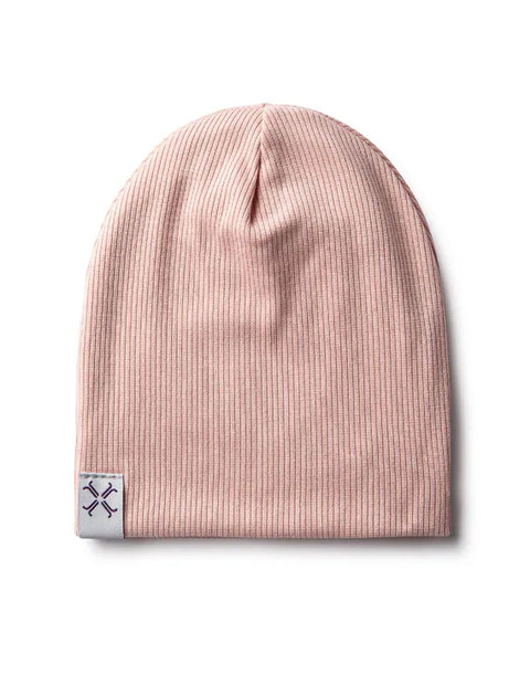 Jacqueline & Jac Ribbed Beanie - Blush