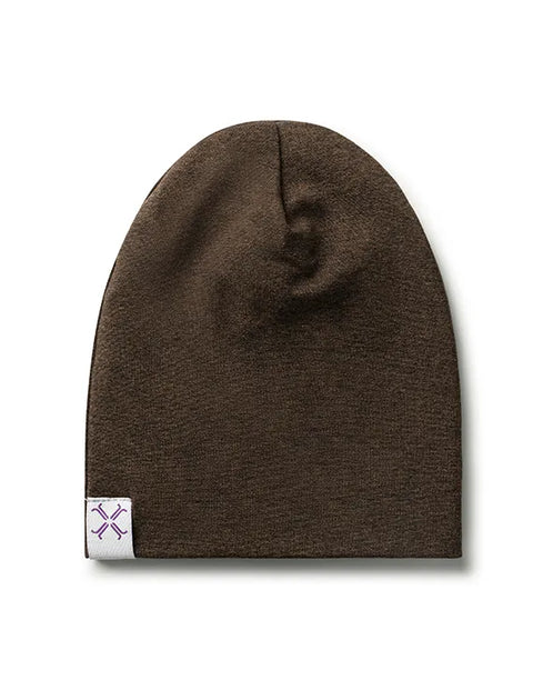 Jacqueline & Jac Infant Beanie - Heather Brown