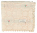 Bebe Organic Cleo Blanket - Vintage Wallpaper Floral (folded)