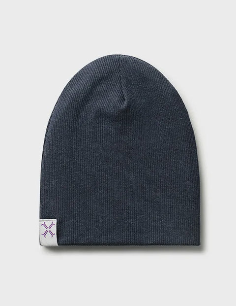Jacqueline & Jac Ribbed Beanie - Denim