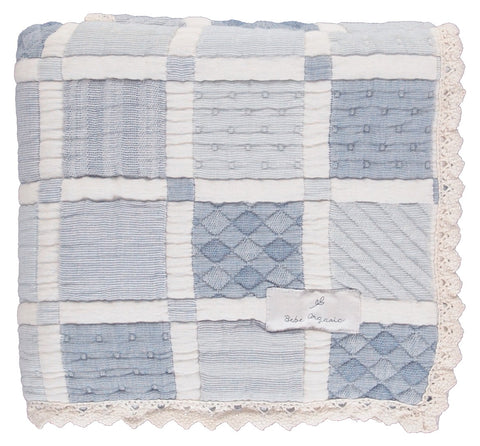 Bebe Organic Mai Blanket - Blue