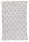 Bebe Organic Rocking Horse Blanket - Blue