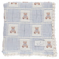 Bebe Organic Teddy Blanket - Blue