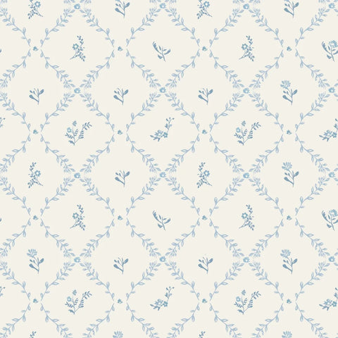 Little Threads Lovey - Blue Lattice