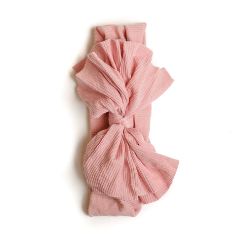 Nicsessories Butter Soft Ribbed Headband - Pink
