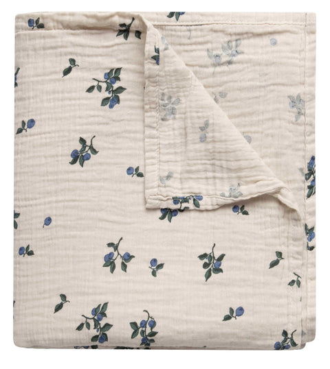 Garbo & Friends Blueberry Muslin Swaddle