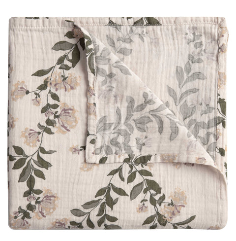 Garbo & Friends Honeysuckle Muslin Swaddle