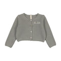 Lilette Le Bebe Knit Cardigan & Bonnet Set - Light Blue