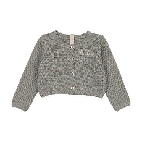 Lilette Le Bebe Knit Cardigan - Light Blue