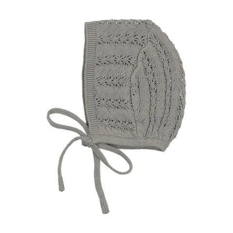 Lilette Crochet Knit Bonnet CKB - Light Blue