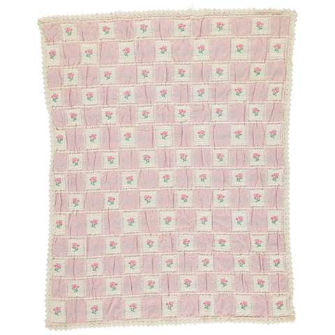 Bebe Organic Vintage Rose Blanket
