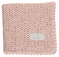 Bebe Organic Bebe Waffle Blanket - Dusty Rose