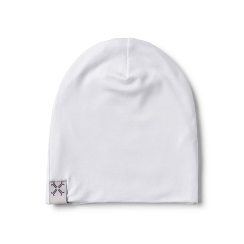 Jacqueline & Jac Infant Beanie - White